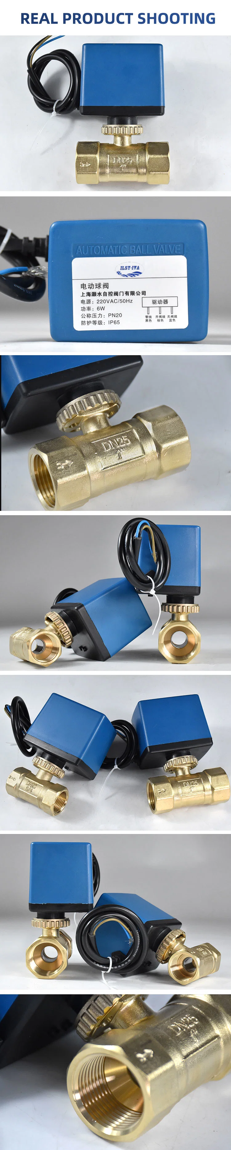 Electric Ball Valve Electric Actuator Two-Way Ball Valve